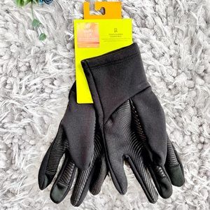 New with tags TEK GEAR warm tek  GLOVES touch screen compatible SZ Small black